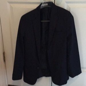 Izod Boys blue pinstripe blazer